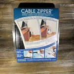Cable Zipper Cord Organizer By Evriholder Black 1/2" Diameter New. Fixed Price $10.05.