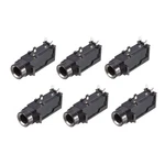 Uxcell Pcb Mount 6.35mm 3 Pin Socket Headphone Stereo Jack Audio Video.... Fixed Price $9.82.