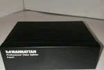 Manhattan 4-port Professional Video Splitter 350mhz Mdl#207348. Fixed Price $7.00.