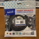 Qualgear High Speed Hdmi 2.0 Cable With Ethernet 10ft Sealed New Set Of 3. Fixed Price $9.00.