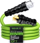 50-amp Generator Extension Cord (10 Ft) Inline Nema 14-50p To Ss2-50r Twist Lock. Fixed Price $117.18.