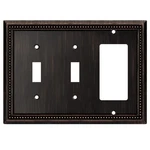 Henne Bery Sunken Pearls Heavy Double Toggle/single Decorator, Aged Bronze. Fixed Price $20.30.