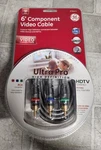 New Ge 87604 6' Component Video Cable 720p/1080i Rca Connection. Fixed Price $8.95.