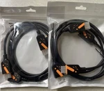 Ryzzrooa Lot Of 4, Displayport To Hdmi Cables, 3ft, Dp Cords New In Pack. Fixed Price $15.00.