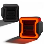 Sinyato Led Tail Lights For Jeep Wrangler Jk & Jku 2018-2023, Smoked Lens Red.... Fixed Price $148.62.