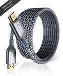 4k Hdmi Cable 15ft High Speed 18gbps 2.0 Braided 60hz Hdr Arc For Tv Ps5 Pc. Fixed Price $10.28.