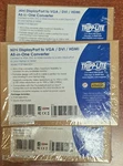 Tripplite Mini Displayport To Hdmi/dvi/vga All In One Converter New Lot Of 3. Fixed Price $20.00.