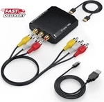 Wenter Rca To Hdmi Converter, 1080p Av Mini Composite Cvbs Au. Fixed Price $21.23.