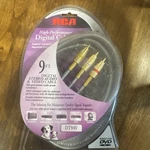 Rca High Performance 9ft Digital Stereo Audio Video Cable Dt9av Lifetime Warrant. Fixed Price $6.25.
