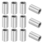 Meccanixity Round Coupling Nuts, M10x1.5mm Female Thread 25mm(0.98") 304 Stai.... Fixed Price $13.91.