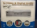 Nyrius Sw200 S-video & Digital Audio Selector Switch With Remote New. Fixed Price $21.00.