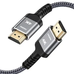 High-speed 25 Ft Hdmi Cable, 18gbps 2.0 Braided Cord, 4k Hdr, Hdr10, Hdcp 2. Fixed Price $23.99.