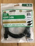 Qvs Hdg-2mc Shielded Video/audio/network Hi-def Cable Hdmi To 4k 2k 6.5ft. Fixed Price $11.87.