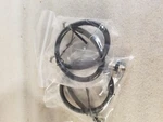 (2)1 Ft Cable Matter E233577 Coaxial Digital Tv, Vcr Video, Internet Black. Fixed Price $7.99.