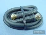 Leviton C5851-1go Coaxial Video Cable 18" With Gold Plug Ends F-type. Fixed Price $1.89.