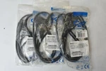 Lot Of 3 Cables 2 Go C2g 03152 6' 6 Ft Universal Right Angle Power Cords New. Fixed Price $21.00.