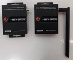 Lot Of (2) J-tech Digital Receiver (jtech-wdex-50m) W/ 1 Antenna - No Psu. Fixed Price $60.00.