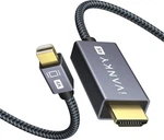 4k Mini Displayport To Hdmi Cable, 30hz Thunderbolt Alum She. Fixed Price $10.91.