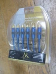 Acoustic Research Audio Cable 12 Ft 6 Lines S-video Stereo Gold Plated *sealed*. Fixed Price $5.00.