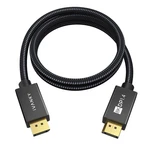 Ivanky 8k Displayport 1.4 Cable 3ft, Vesa Certified Dp To 3.3 Feet, Black. Fixed Price $25.87.
