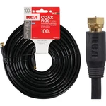 Rca 100 Ft. Black Digital Rg6 Coaxial Cable Vhb6111r. Fixed Price $20.89.