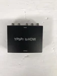 Component (ypbpr) Video And Audio Analog To Hdmi Digital Converter. Fixed Price $19.95.