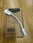 Amazonbasics Usb Type-c To 3.1 Gen1 Female Adapter - White. Fixed Price $20.00.