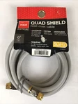 Rca Dh6qce Quad Shield Rg6 6 Feet 1.8 Meter Coax Cable 3ghz Hdtv Gold Plated Con. Fixed Price $10.00.