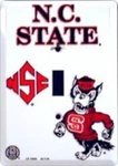 Hangtime Nc State Wolfpack 4 X 6 Inch Single Light Switch Cover. Fixed Price $9.95.