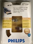 Philips Hdmi 12' / 3.6 Meter Cable - Swv3434w/27 New!. Fixed Price $10.00.