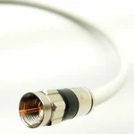 Pro-grade High Speed White Coaxial Rg6 Cable Tv Modem Internet Coax. Fixed Price $24.00.
