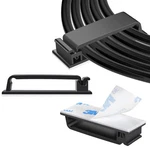 Xhf 50 Pcs Self Adhesive Cable Clips(l) Black,wire Clips L-50 Pcs, Black. Fixed Price $14.99.