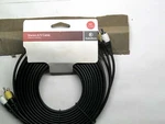 Radioshack 24-foot Rca Stereo Audio Video Cable 15-225. Fixed Price $16.25.
