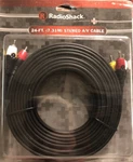 Radio Shack 24 Ft Stereo A/v Cable 15-225 New. Fixed Price $14.99.