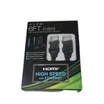 Hype 6ft(1.8m) High Speed Hdmi Cable With Ethernet Supports 3d Lead Free New. Fixed Price $9.39.