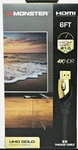 Monster Hdmi Gold 6ft 4k Hdr Uhd 2x Thicker Cable New. Fixed Price $12.99.
