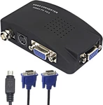 Bnc To Vga Converter Cctv Camera Tv Adapter S Video Input Pal Ntsc. Fixed Price $27.89.