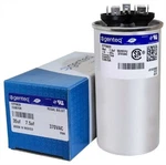 35 + 7.5 Uf Mfd X 370 Vac # 97f9829 Genteq Dual Round Capacitor / Ge Industrial. Fixed Price $14.80.
