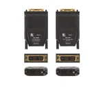 Kramer 614r/tsingle Fiber Extendeds Dvi Optical Transmitter & Receiver. Fixed Price $49.99.