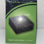 Linkfor Digital Optical Audio 1x3 Splitter Spdif Toslink Fibe. Fixed Price $19.00.