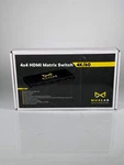 Muxlab 100508 4x4 Hdmi Matrix Switch 4k/60. Fixed Price $275.00.