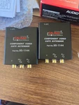 Calrad 95-1144 Component Video Over Cat5 Extender Balun Set Hd Support. Fixed Price $19.95.