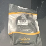 Twozoh Ultra-thin Hdmi To Cable 3.0m Black 24 Awg Hdtv Duplex 1:1. Fixed Price $15.00.