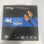 12ft Ntw Ultra Hd Pure Pro High-speed Hdmi Cable With Ethernet Brand New!!. Fixed Price $6.50.