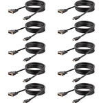 Startech 6ft Hdmi To Dvi Cable Black 10 Pack Hdmidvimm610pk. Fixed Price $62.13.