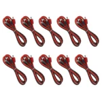 Ds18 3ft Ultra Flex 100% Ofc Rca Cable Wire Dual Male - 10-pack. Fixed Price $44.95.