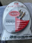 Video Cable 9 Ft *2.7m* High-definition Component Rca Male New 24k Platted Ends. Fixed Price $11.19.