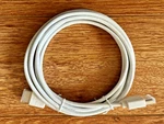 Pacroban Slim Hdmi Cable 10ft High Speed 4k Ultra White (1pk). Fixed Price $8.99.