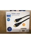 Philips 25' Hdmi High Speed Cable With Ethernet - Black Open Box. Fixed Price $16.97.