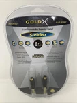 Goldx S-video Cable 6ft Plus Series High Performance. Fixed Price $17.99.